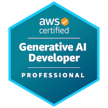 AWS Certified Generative AI Developer - Professional